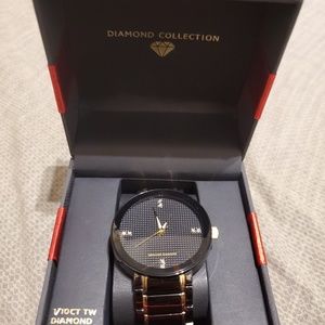 Genuine Diamond Accent watch